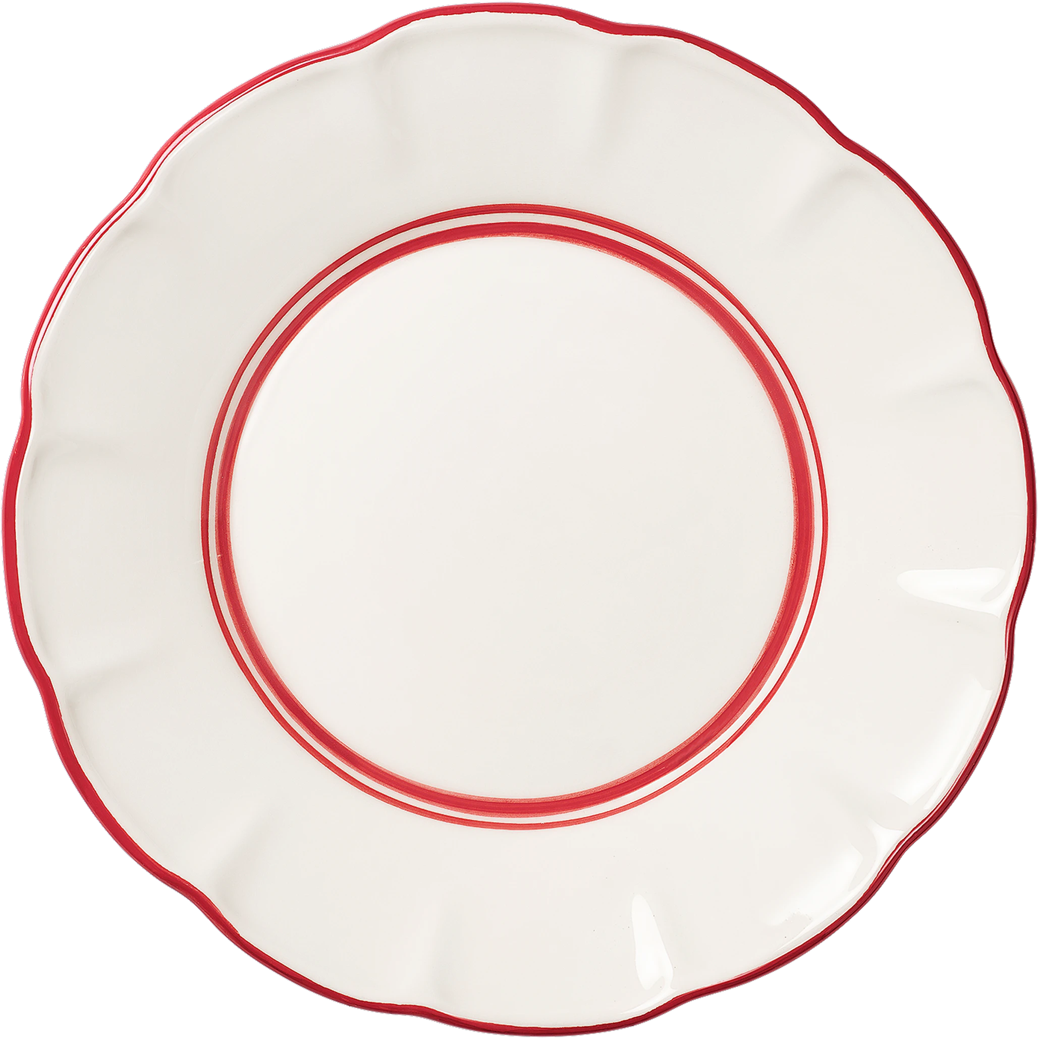 Pick a Poppy Bistro Middagstallerken 28 Cm  -  Tallerkener Fajanse R&oslash;d - C012713SS26-467