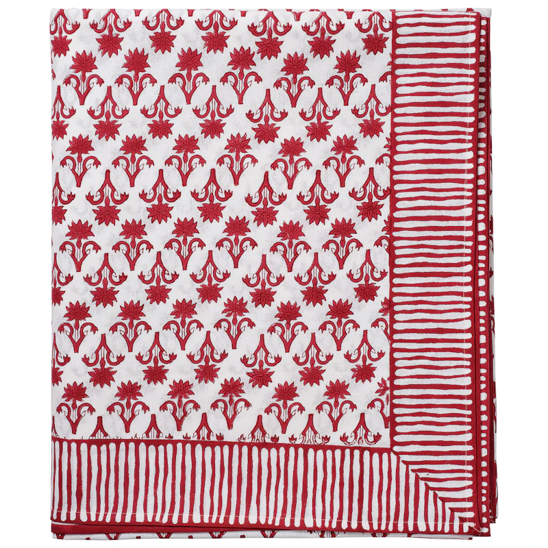 Lily Duk 150x250 cm, Vinrød