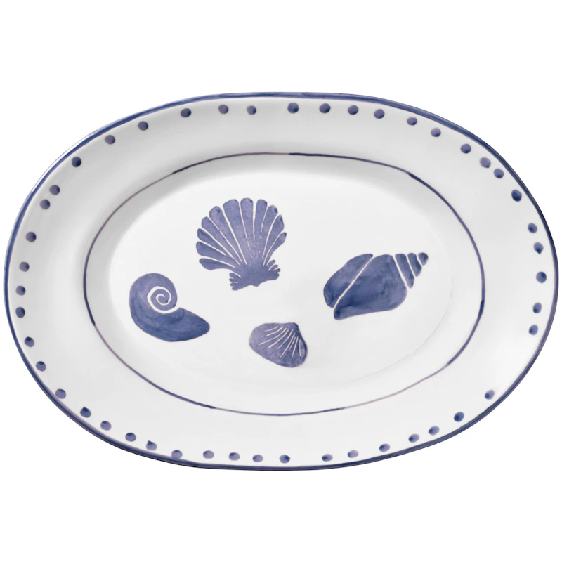 Marine Serveringsfat 28 cm, Blå