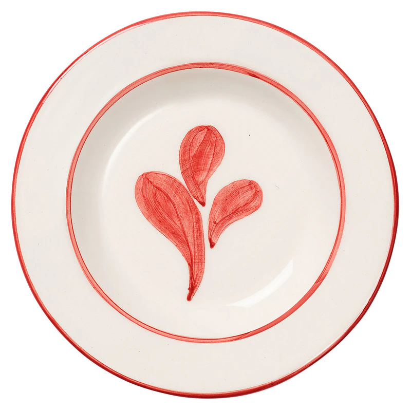 Pick a Poppy New Classic Sidetallerken 15 Cm  -  Asjetter Keramikk R&oslash;d - C251521AW25-422