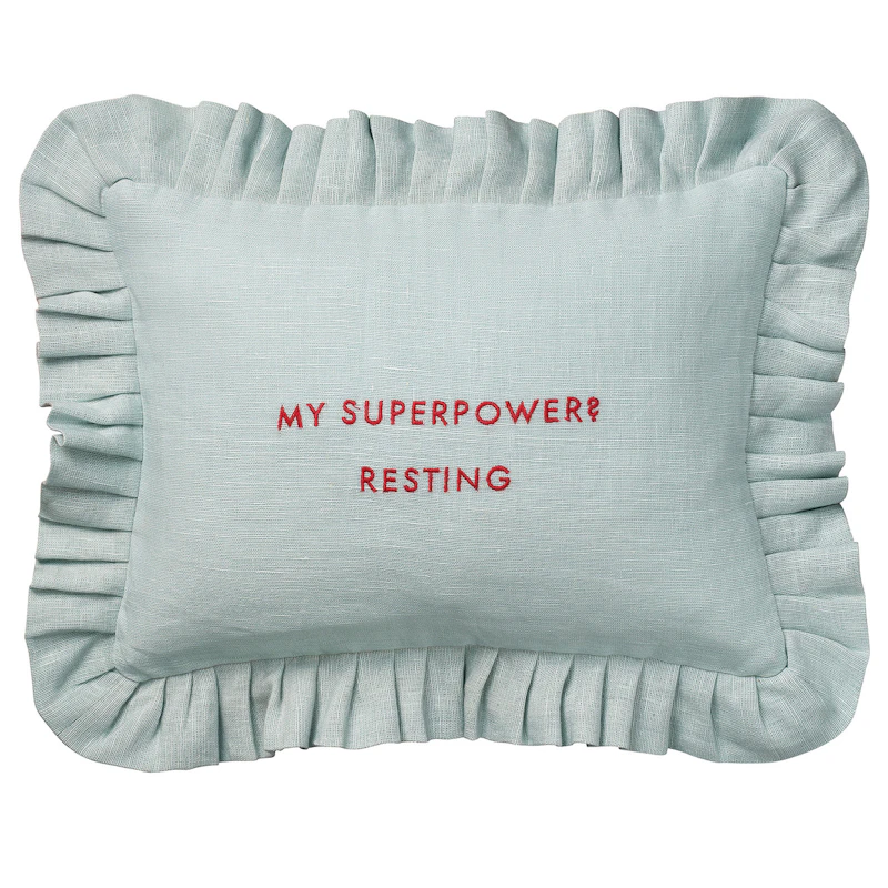 Quote Putetrekk 30x40 cm, Teal