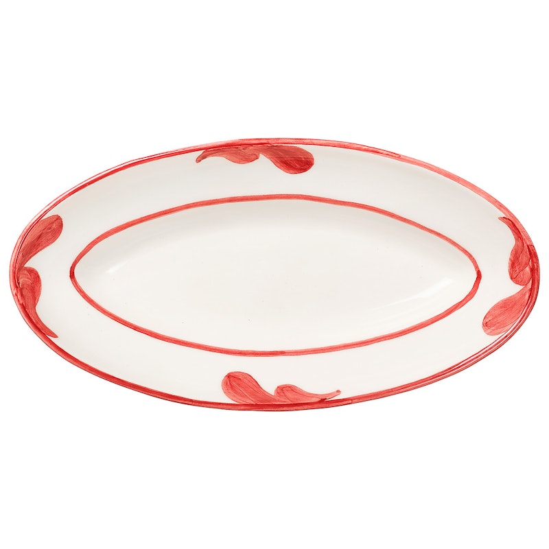 New Classic Serveringsfat 26 cm, Vinrød