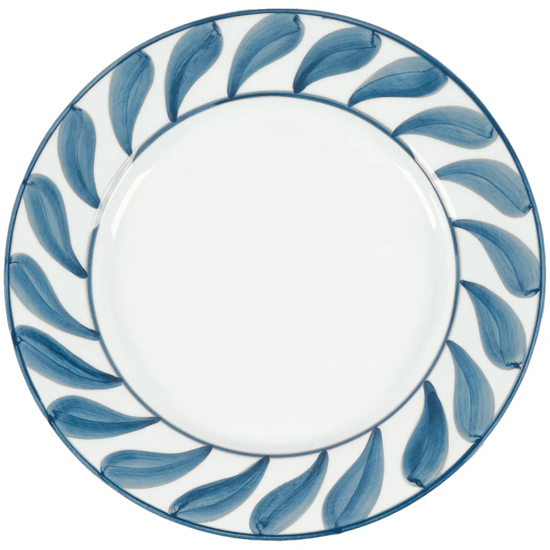 Swirl Tallerken 28 cm, Blå