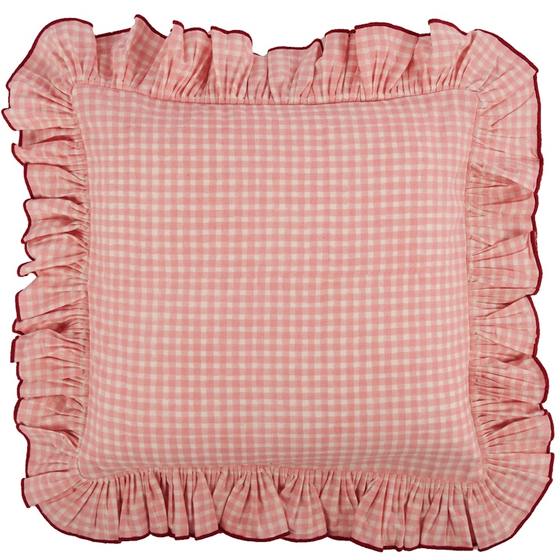 Vichy Putetrekk 40x40 cm, Rosa