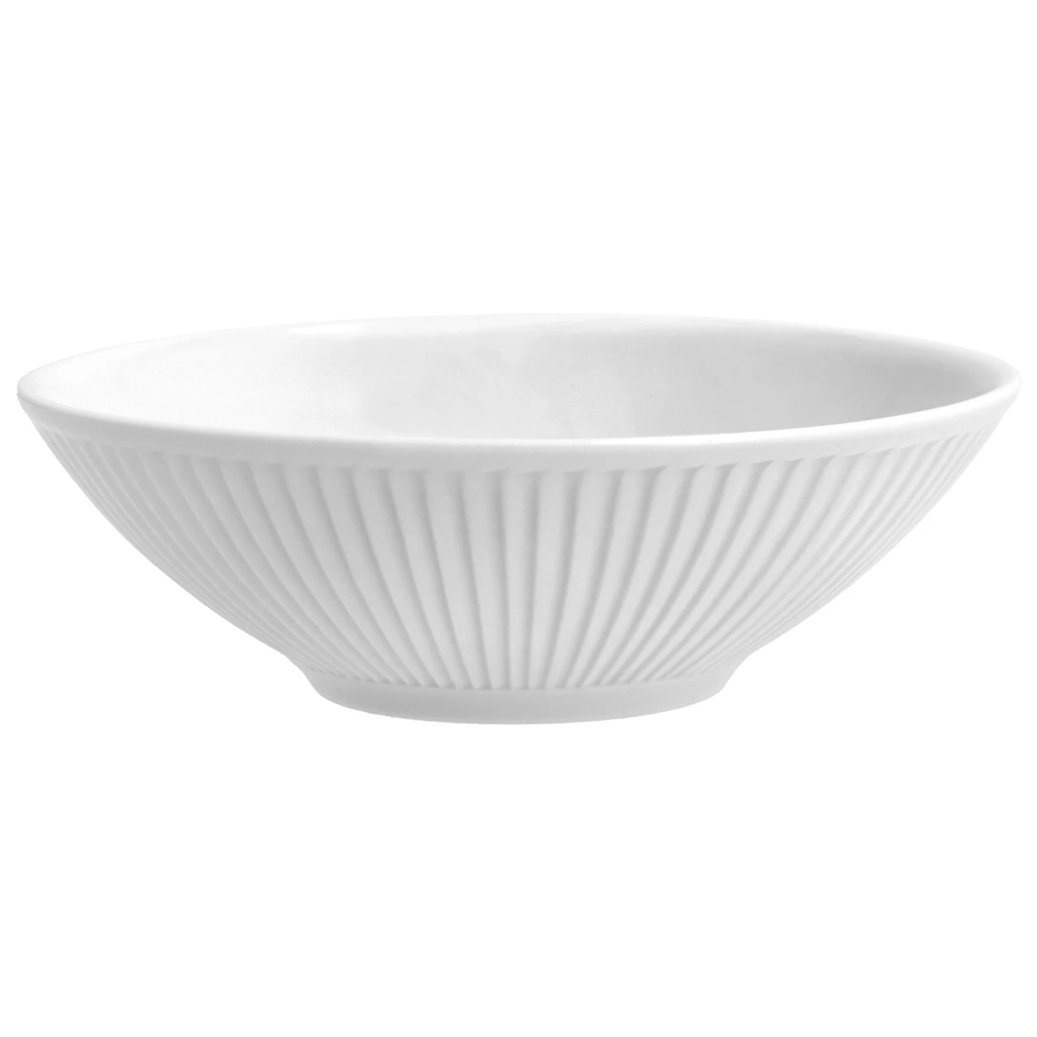 Pillivuyt Pliss&eacute; Sk&aring;l 14 Cm  -  Serveringssk&aring;ler Porselen Hvit - 37412