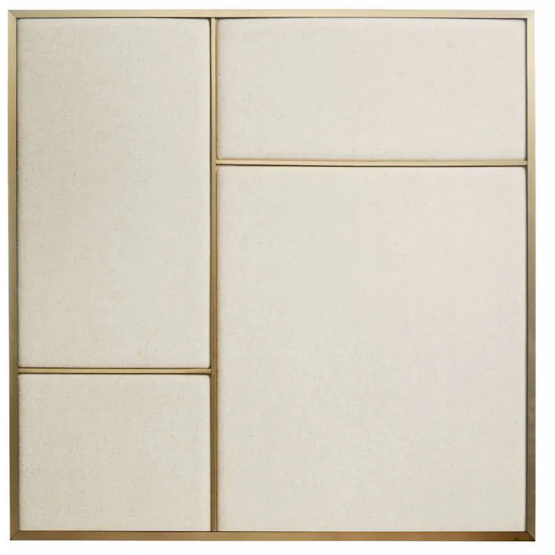 Nouveau Pin Oppslagstavle Medium, Messing / Canvas