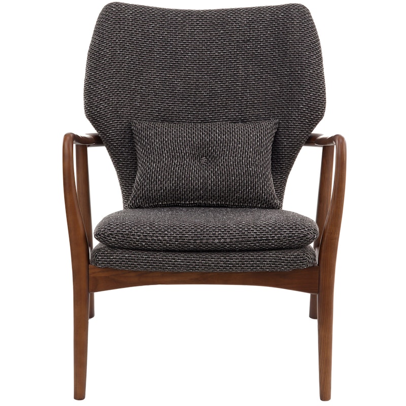 Chair Peggy Fabric Rough Grey (Fsc 100% Certified)