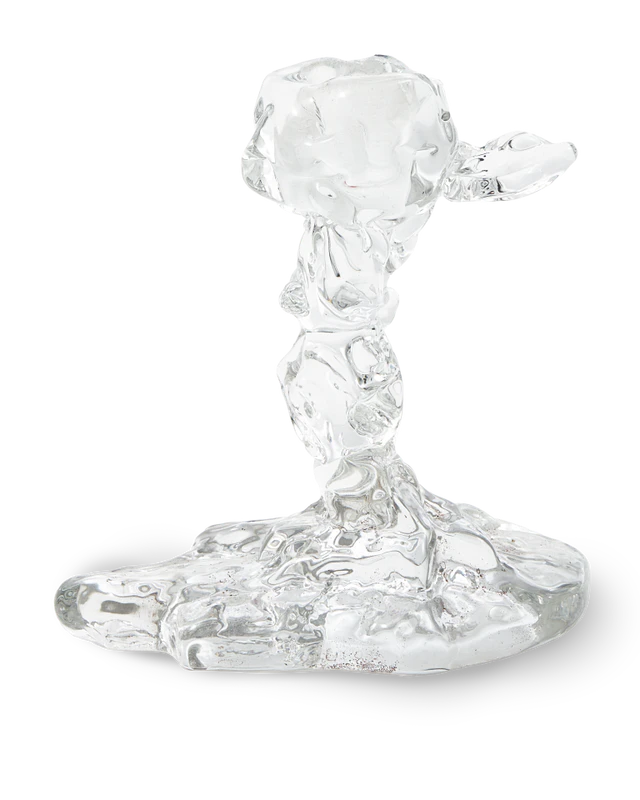 Polspotten Drip Lysestake  S / 14 Cm -  Lyslykter Glass Klar - 140-225-078