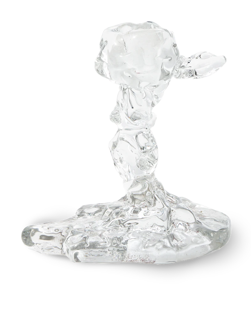 Drip Lysestake Klar, S / 14 cm