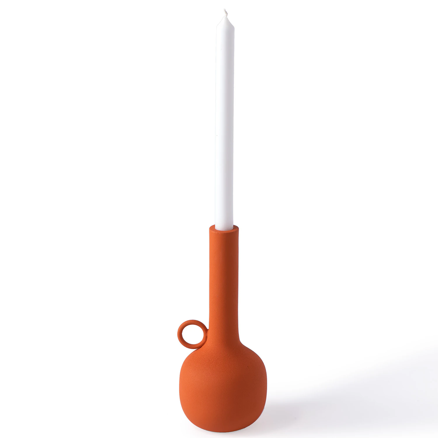 Polspotten Candle Holder Spartan  M -  Lyslykter Metall Orange - 300-225-064