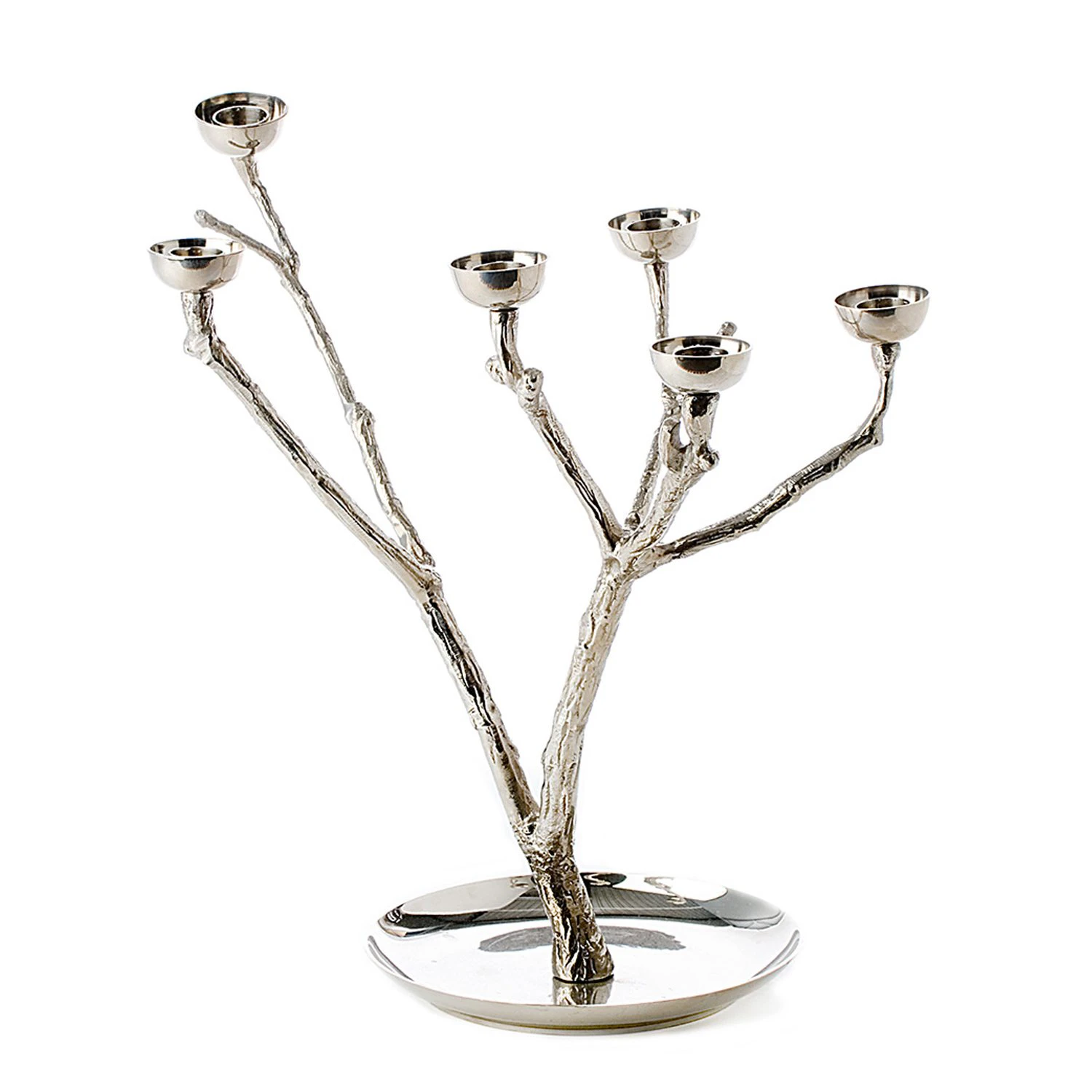 Polspotten Twiggy Lysestake S -  Lysestaker Nikkelbelagt Metall Silver - 390-225-003