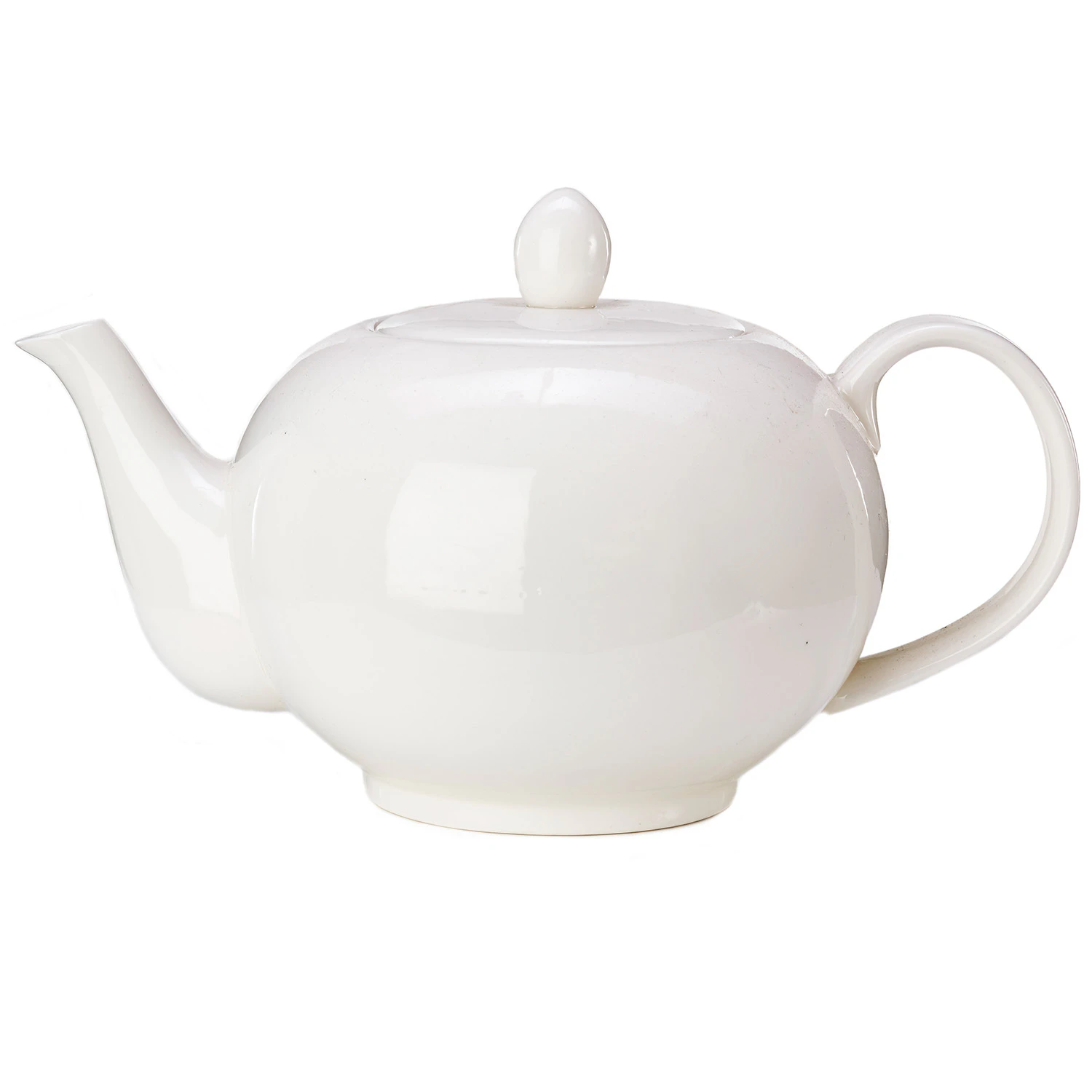 Polspotten Undressed Teapot White -  Tebryggere & Tekanner Porselen Hvit - 230-400-177