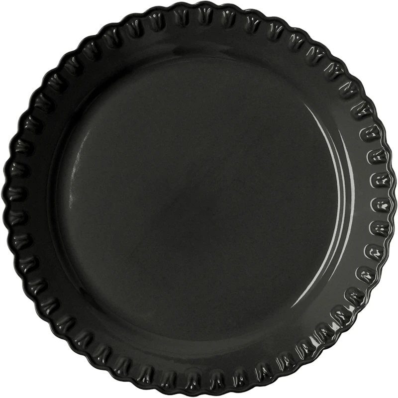 Tulipa Serveringsfat 37 cm, Almost Black