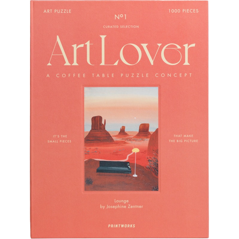 Art Lover Puslespill Lounge 1000 Deler