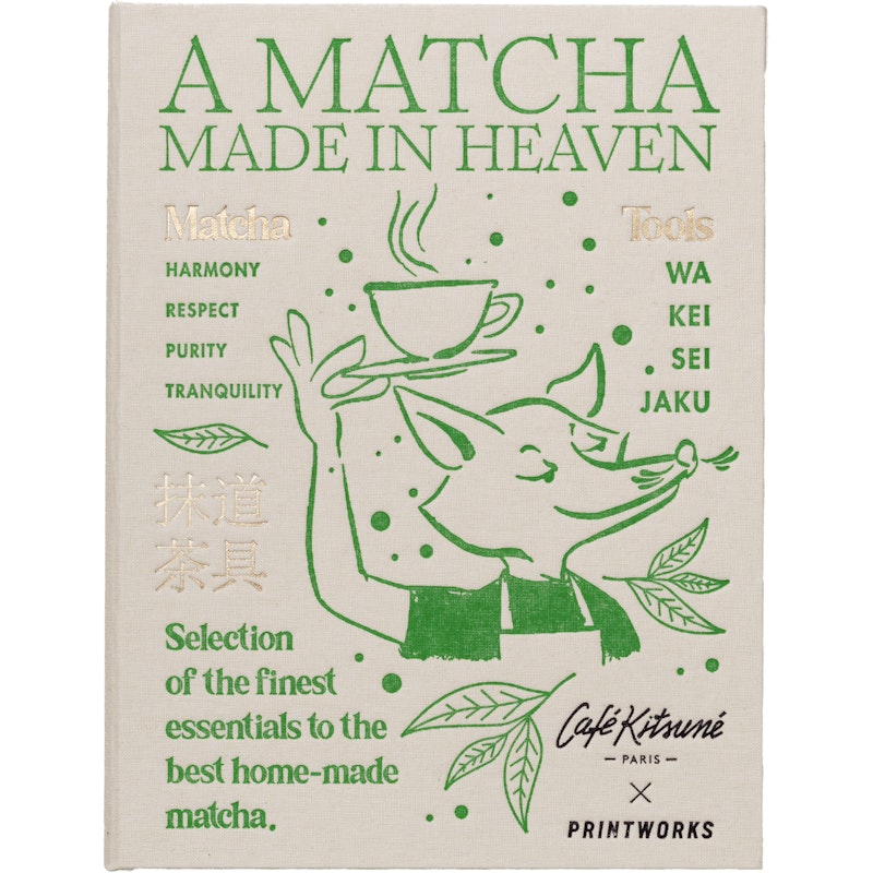 Cafe Kitsuné x Printworks Matcha-Sett