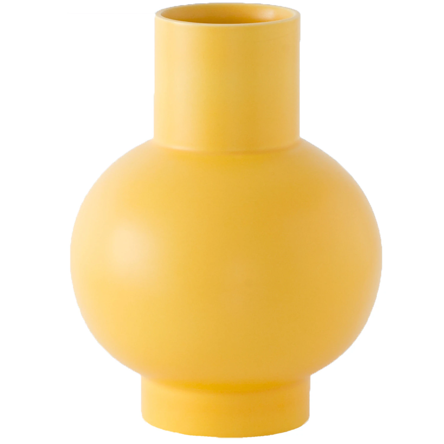 Raawii Str&oslash;m Vase 24 Cm  -  Vaser Fajanse Freesia Yellow - R4007
