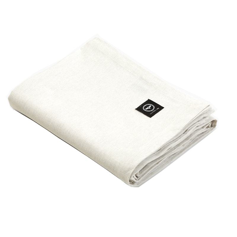 Hedvig Duk Behandlet 140x310 Chambray, Silver / Beige