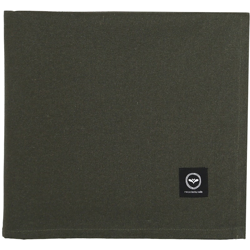 Hedvig Duk Behandlet 140x310 cm Chambray, Olive