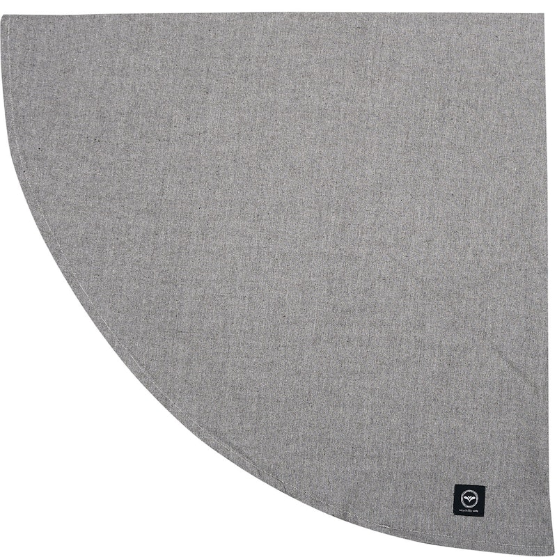 Hedvig Duk Behandlet 160 cm Rund Chambray, Lysebrun