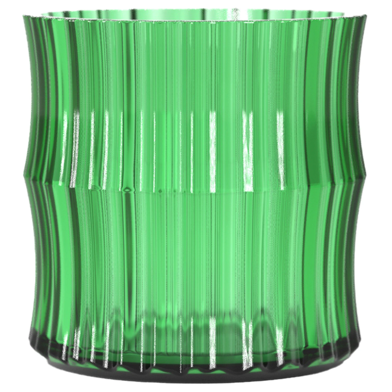 Reijmyre Lina Lyslykte 7,5 Cm  -  Lysestaker Glass Gr&oslash;nn - 72213