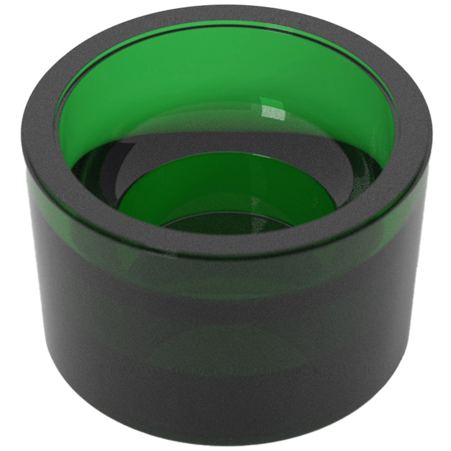 Reijmyre Optika Lyslykte 6 Cm  -  Lysestaker Glass Gr&oslash;nn - 701003