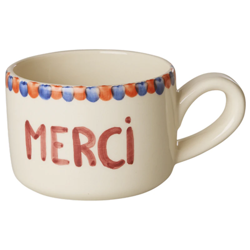Cappuccinokopp Keramikk 20 cl, Merci