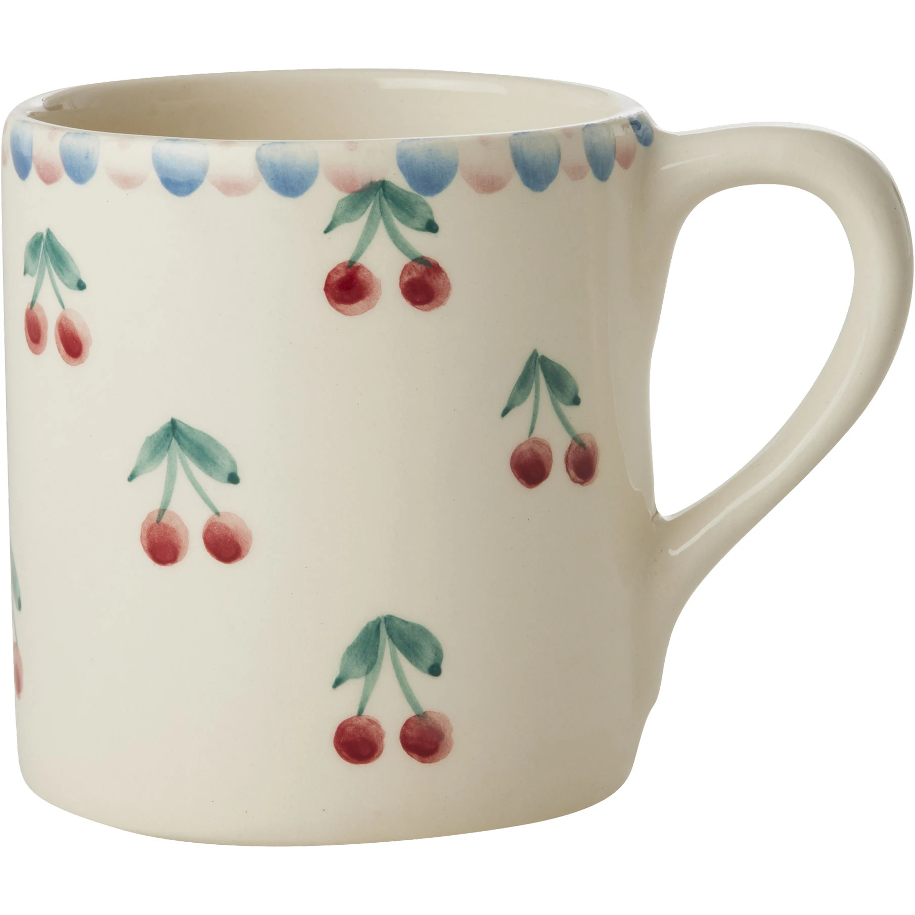 Rice Ceramic Mug 42 Cl Cherries -  Kaffekopper Keramikk - CEMUG-HPCHER
