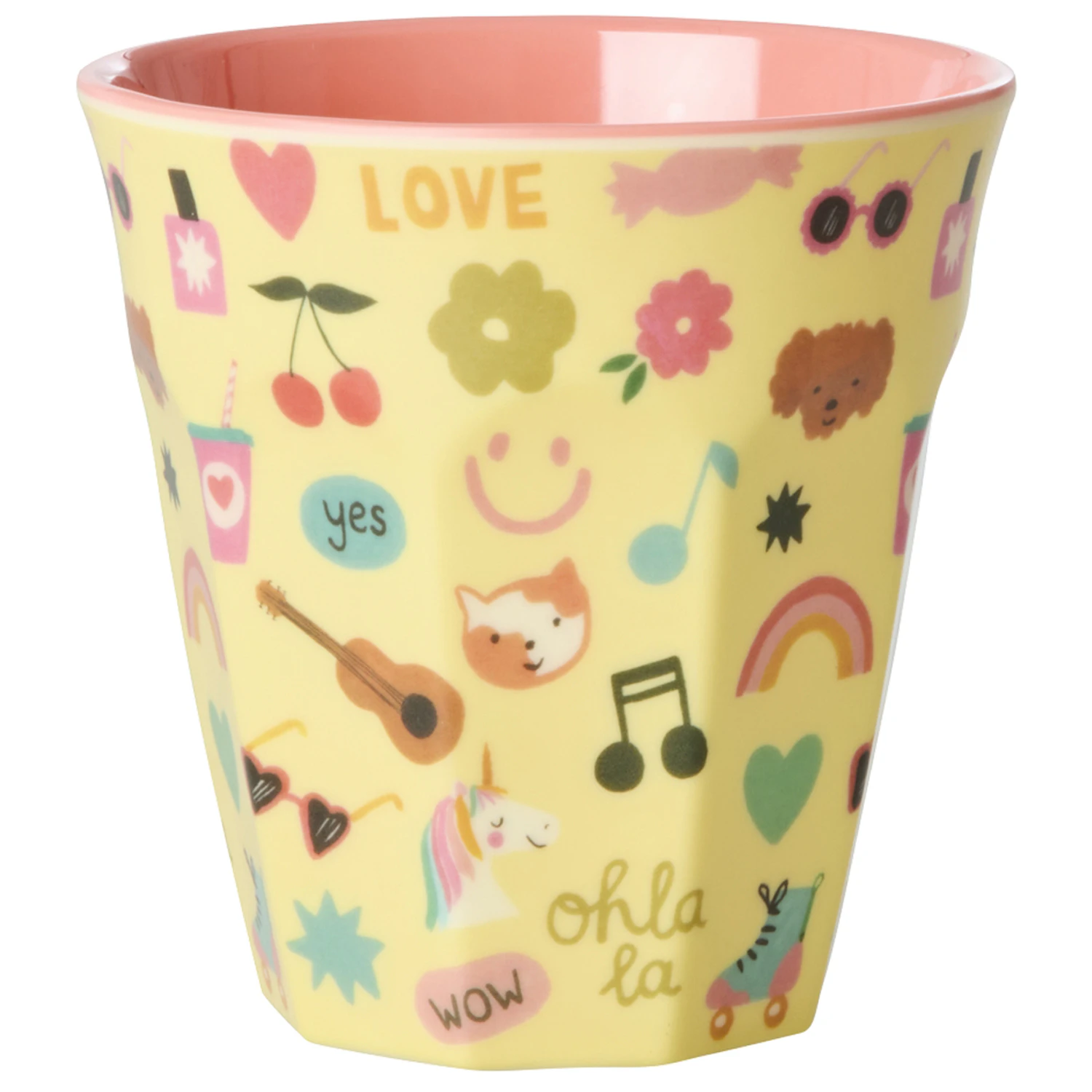 Rice Kopp 25 Cl Unicorn Love -  Kaffekopper Melamin Multi - MELCU-UNILO