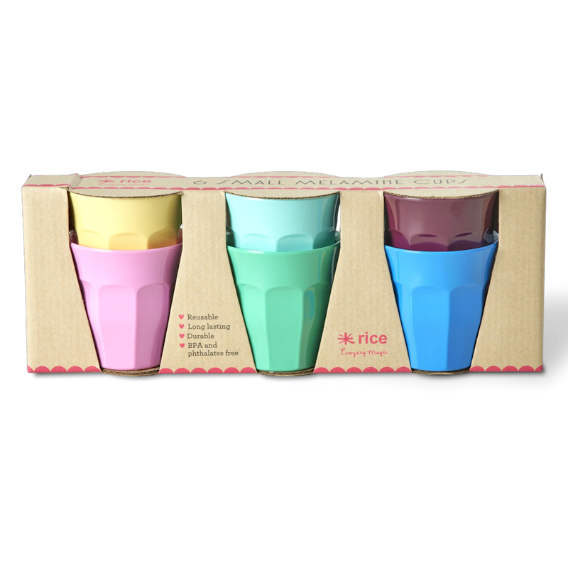 Melaminkopper 6-pk, Show You Colors