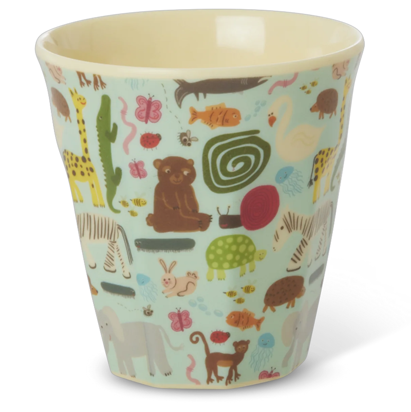 Melaminkopp 16 cl, Mint Wildlife
