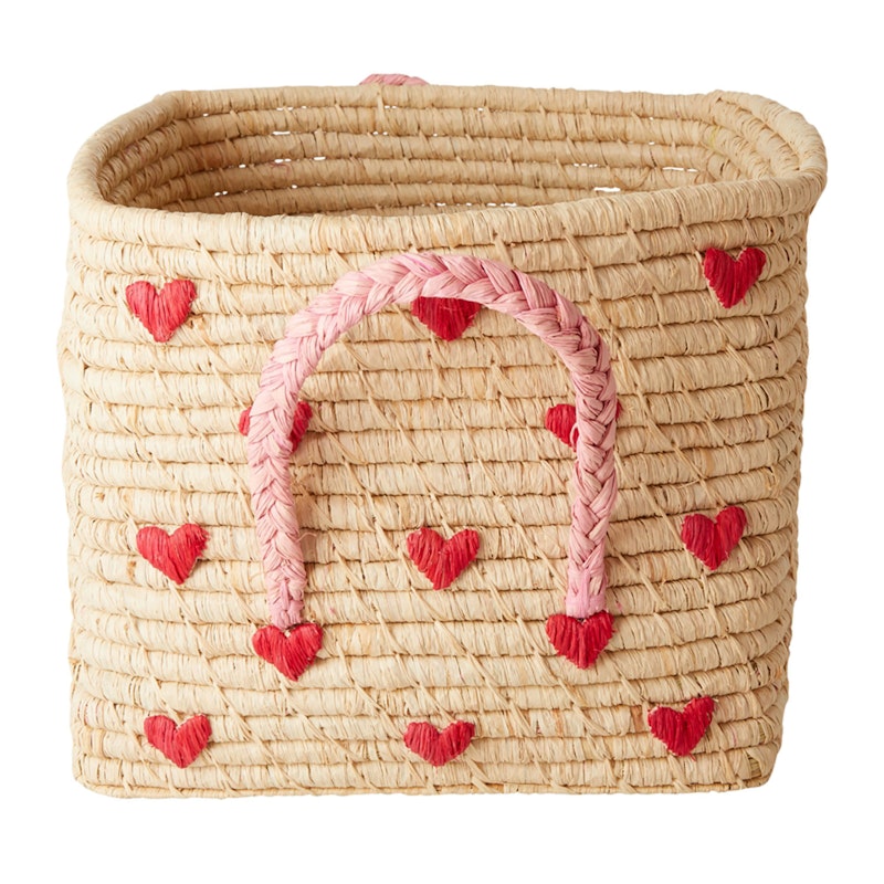 Oppbevaringskurv 30x30 cm, Hearts