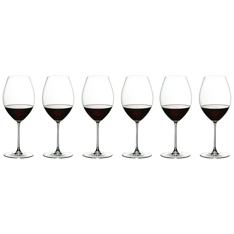 Veritas Old World Syrah Vinglass, 6-pk