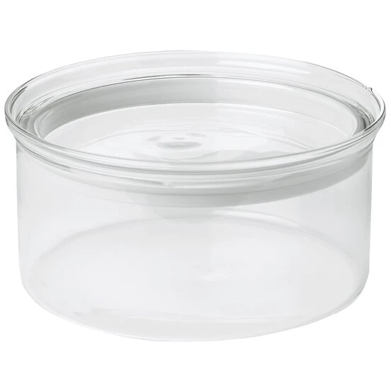 Rig-tig Store-it Oppbevaringskrukke Lysegr&aring; 0,8l -  Oppbevaringsbokser & Lokk Borosilikatglass Lys Gr&aring; - Z00234