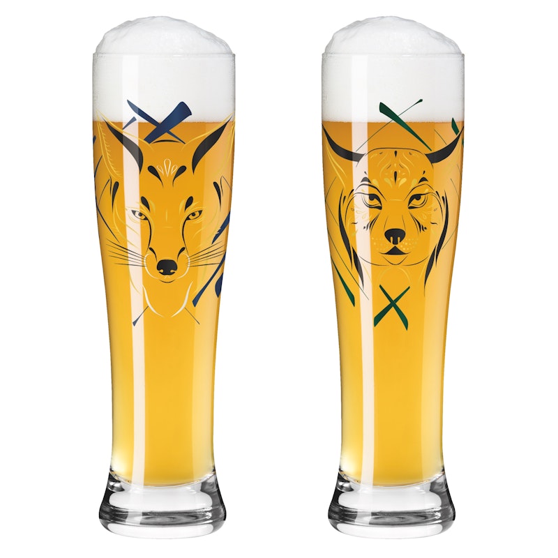 Brauchzeit Ølglass 2-pk, #23 & 24