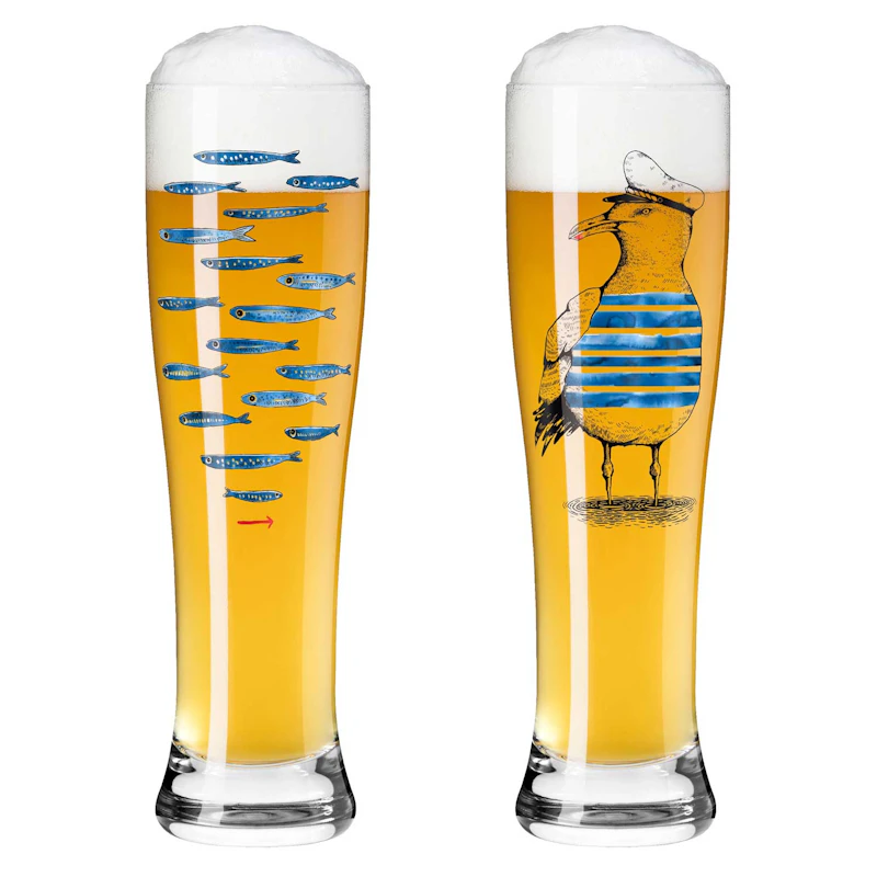Brauchzeit Ølglass 2-pk, #13 & 14