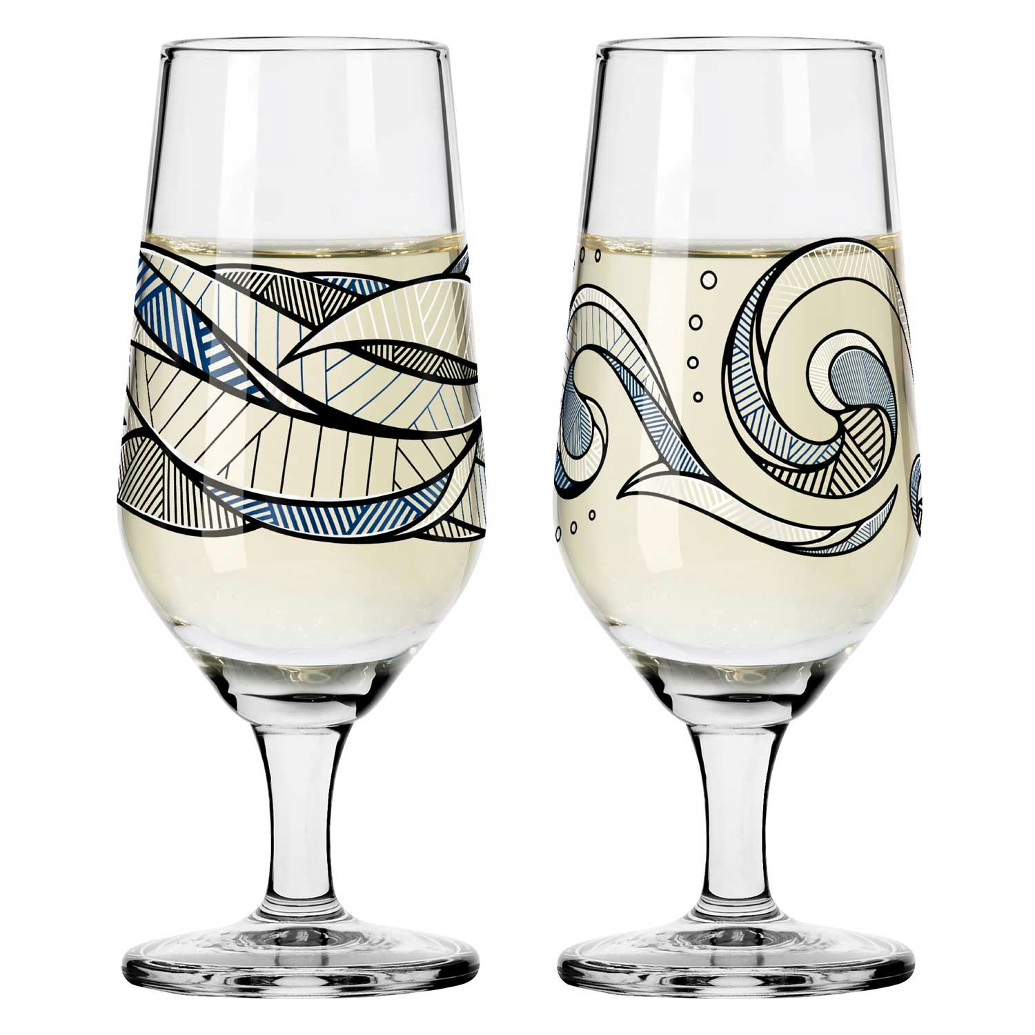 Ritzenhoff Brauchzeit Snapsglass 5,5 Cl 2-pk #5 & 6 -  Snapsglass & Avecglass Krystall Klar - 3871003