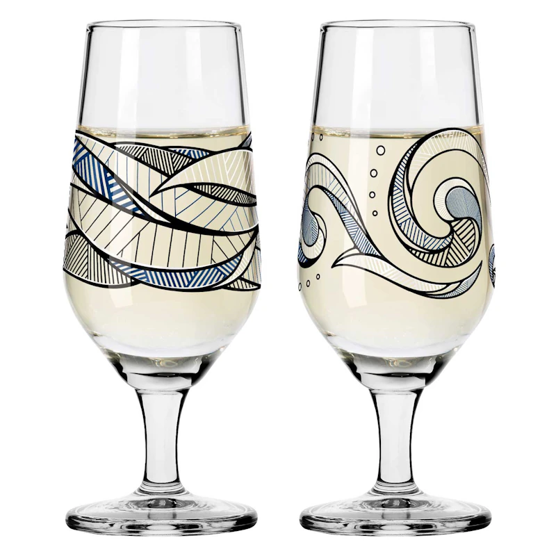 Brauchzeit Snapsglass 5,5 cl 2-pk, #5 & 6