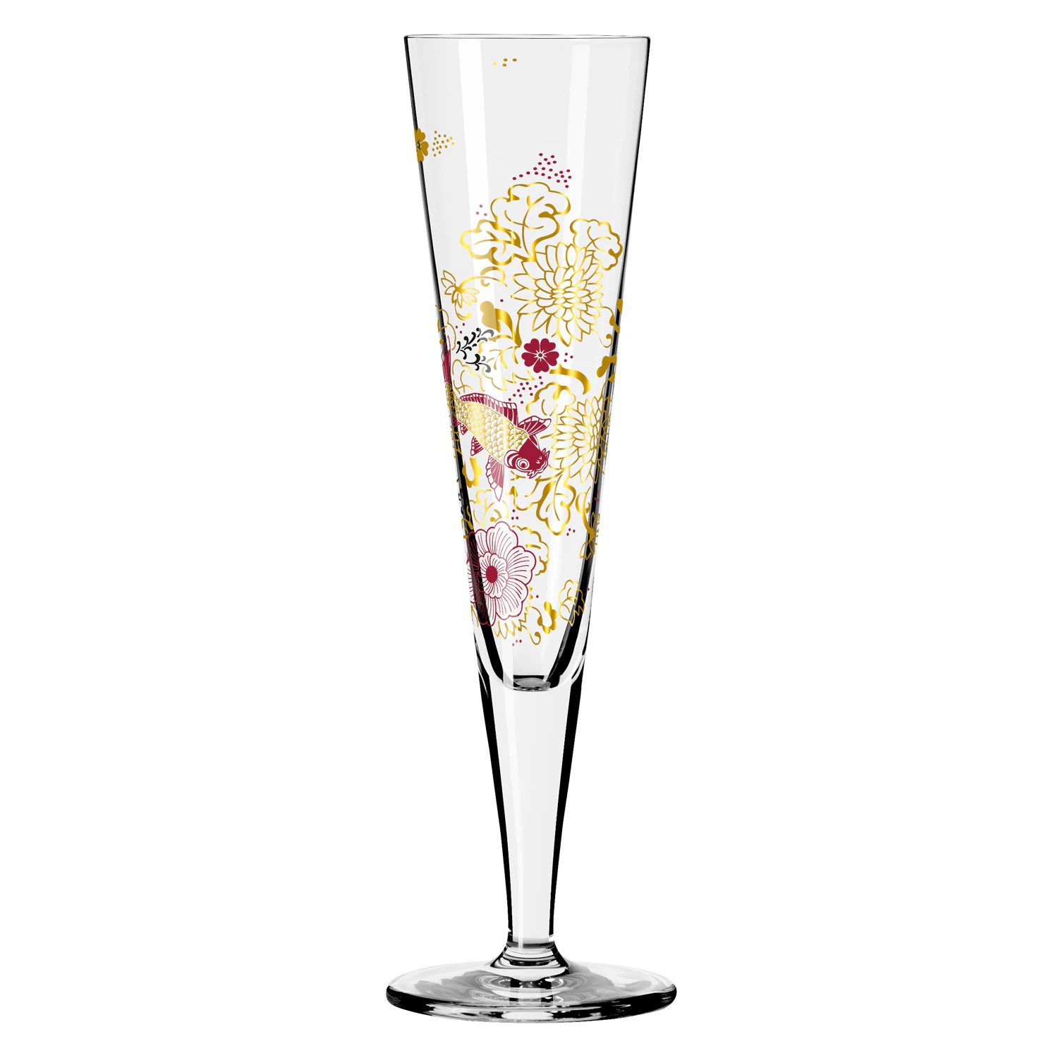 Ritzenhoff Goldnacht Champagneglass No: 23 -  Champagneglass Krystall Klar - 1071023