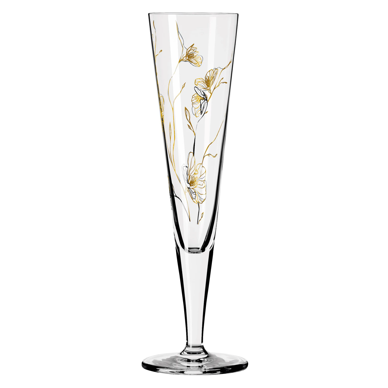 Ritzenhoff Goldnacht Champagneglass No: 7 -  Champagneglass Krystall Klar - 1078277