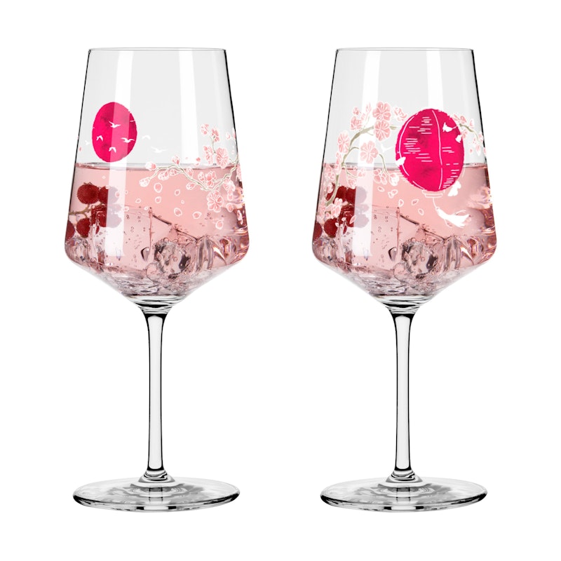 Sommersonett Vinglass 2-pk, #13 & 14
