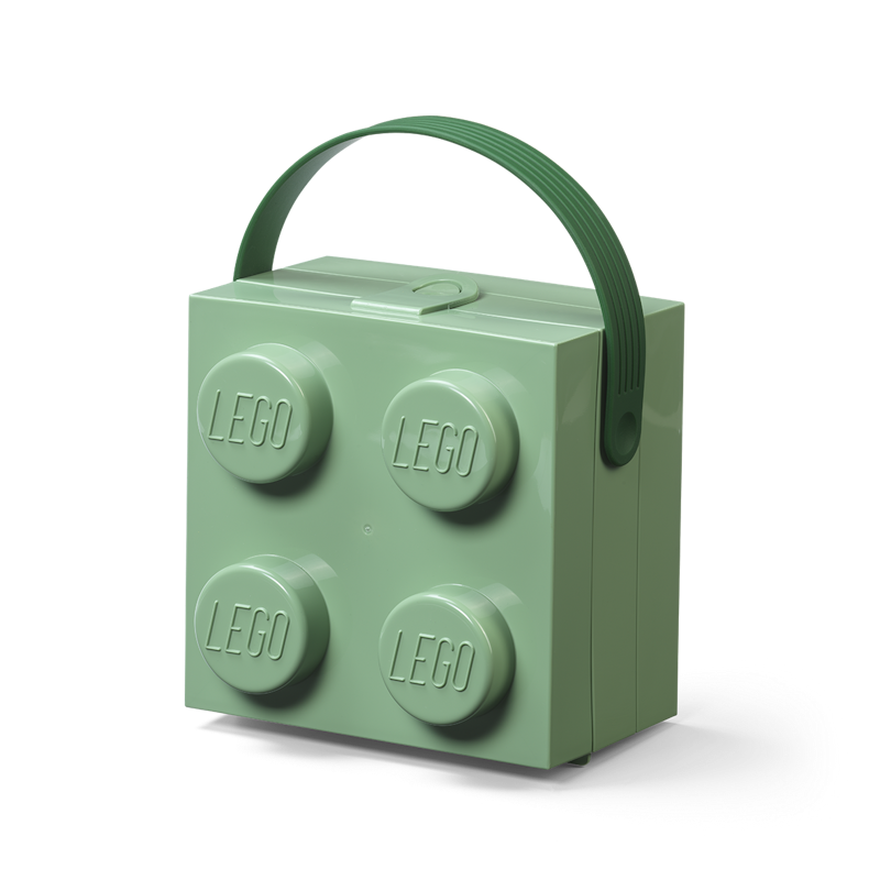 LEGO® Eske Med Håndtak 4 Knotter, Grønn
