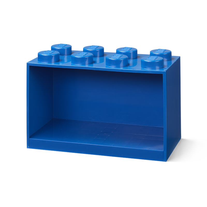 LEGO® Brick Hylle 8 Knotter, Blå