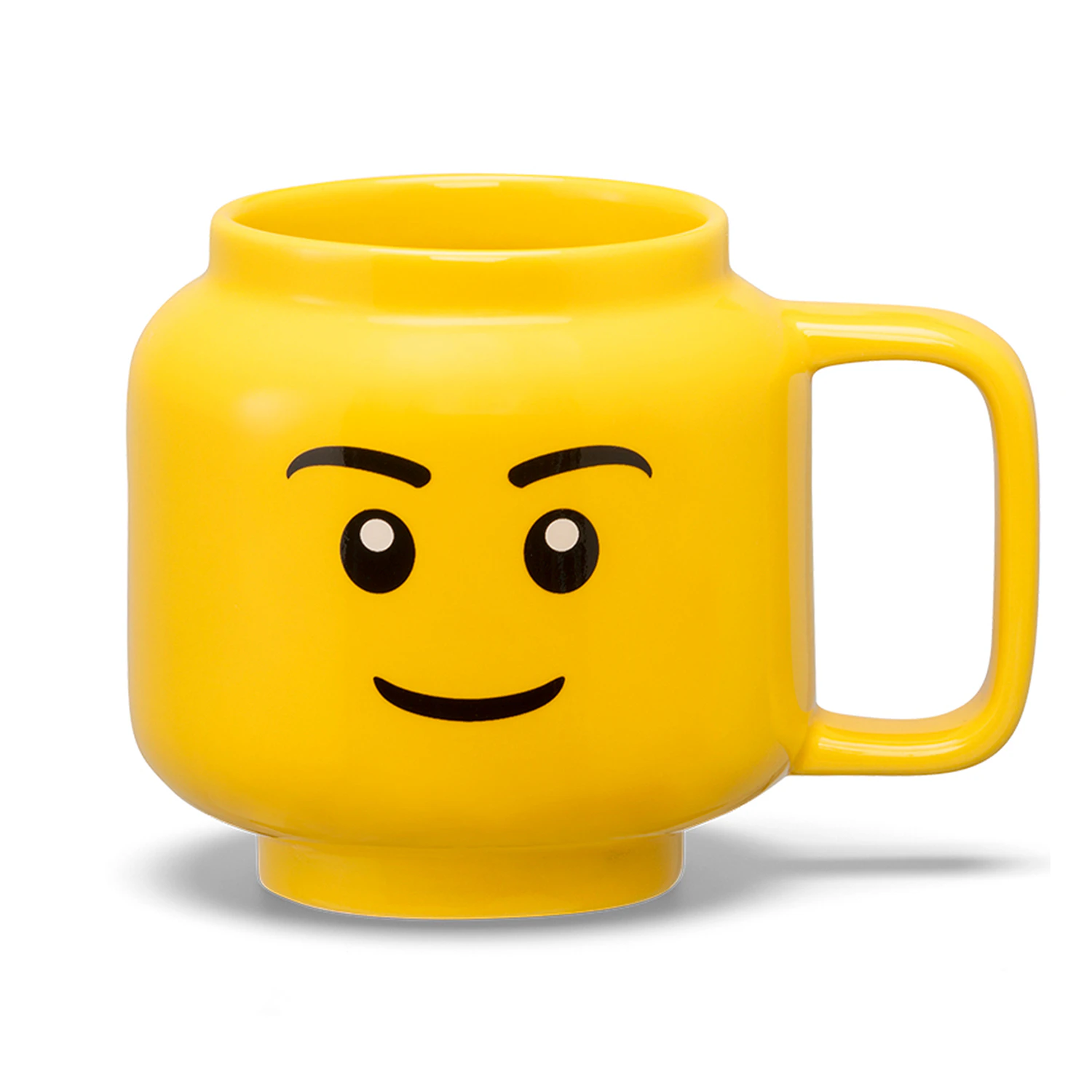 Room Copenhagen Lego Ceramic Mug Small Boy Krus  S -  Kaffekopper Keramikk Gul - 40460800