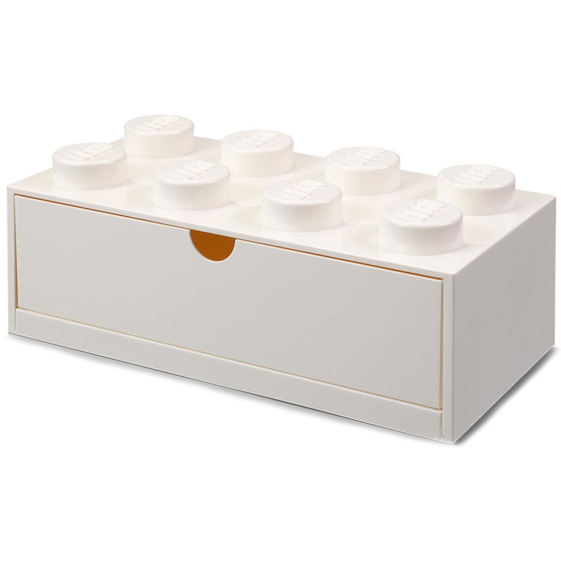 LEGO® Skuff 8 Knotter, Hvit