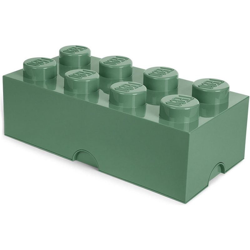 LEGO® Boks 8 Knotter, Sand Green