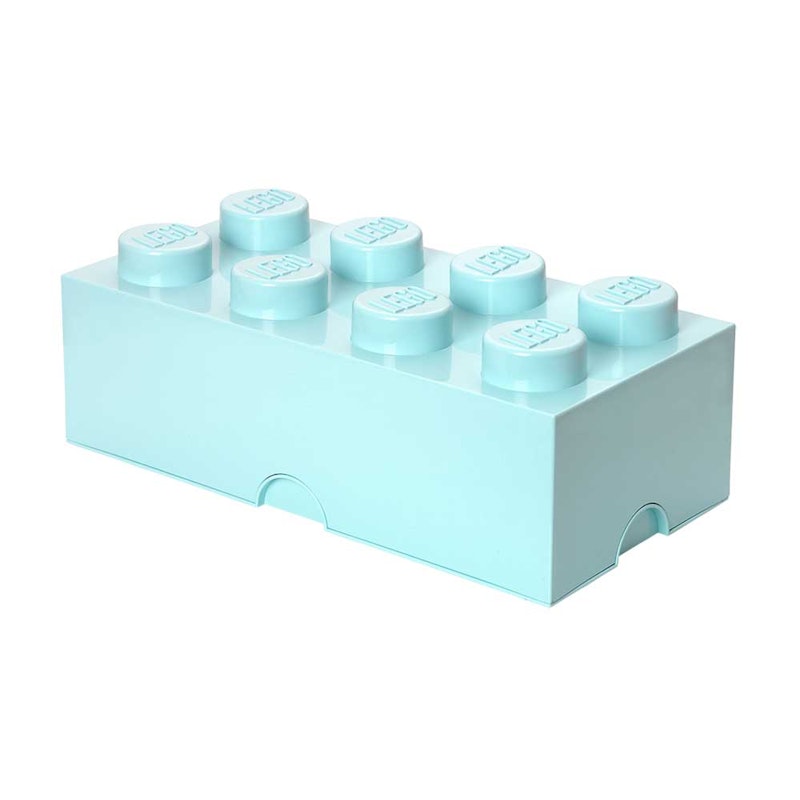 LEGO® Boks 8 Knotter, Aqua