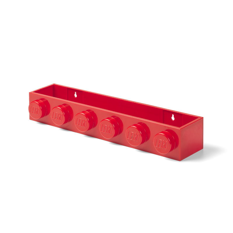 LEGO® Vegghylle, Rød