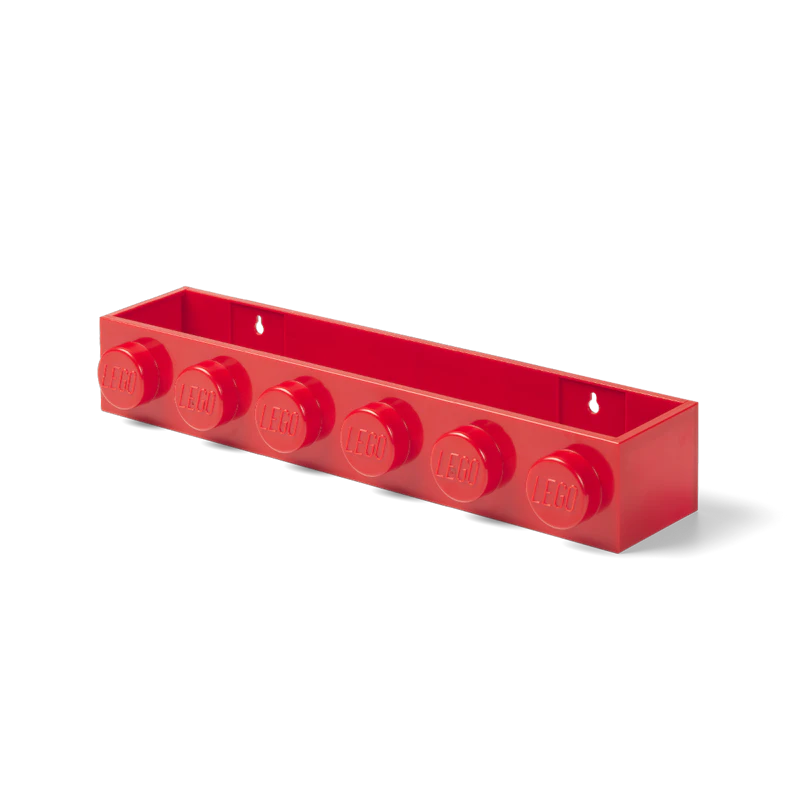 LEGO® Vegghylle, Rød