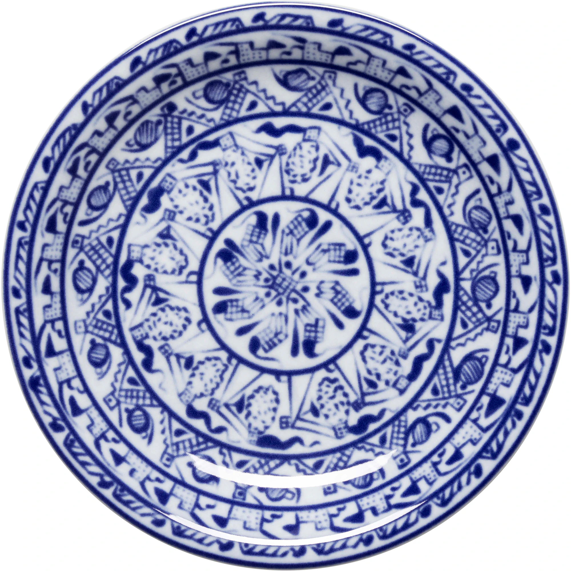 R&ouml;rstrand Cobolti Sidetallerken 17 Cm - Asjetter Feldspar Porcelain Bl&aring; - 1086831