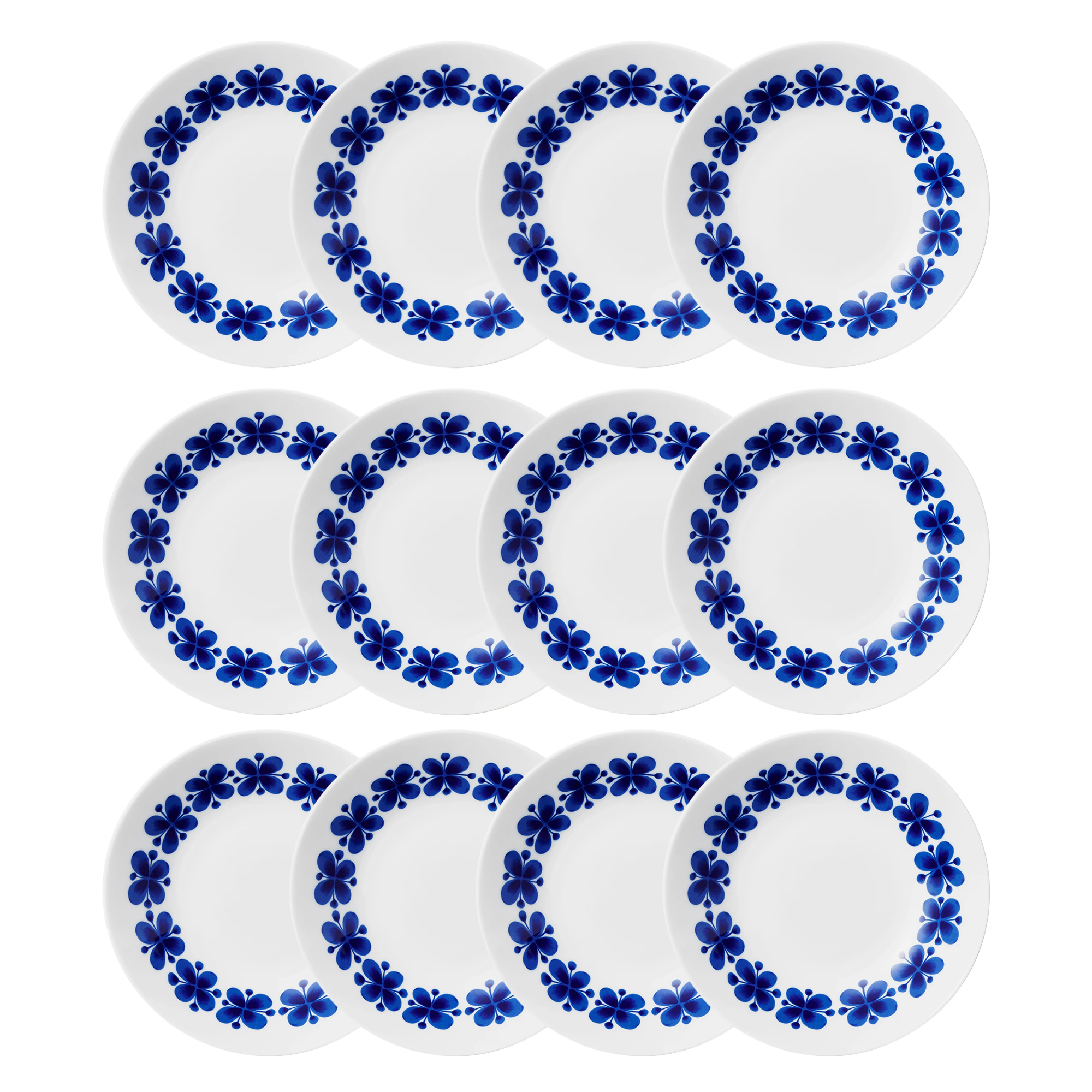 R&ouml;rstrand Mon Amie Dyp Tallerken 20 Cm 12-pk - Dype tallerkener Hvit - 1058775X12